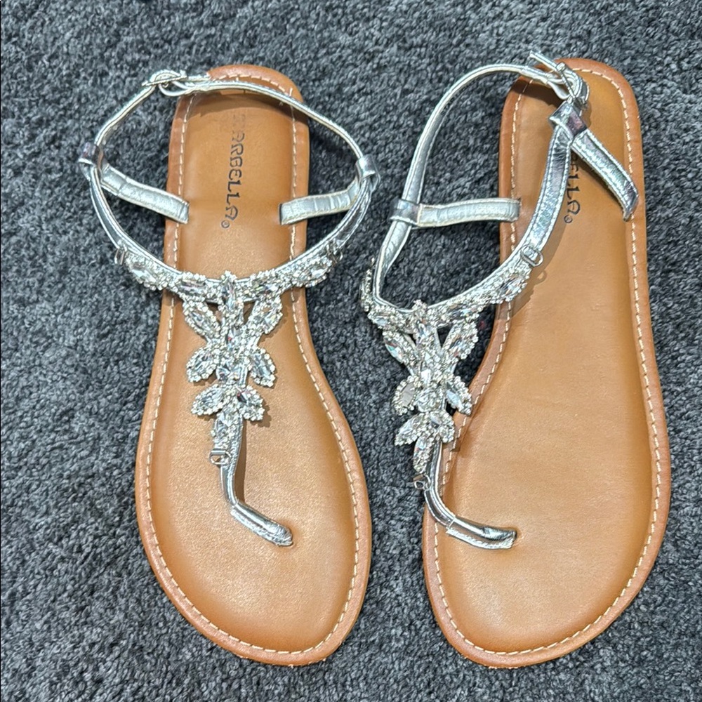 Marbella Silver Women's Sandals